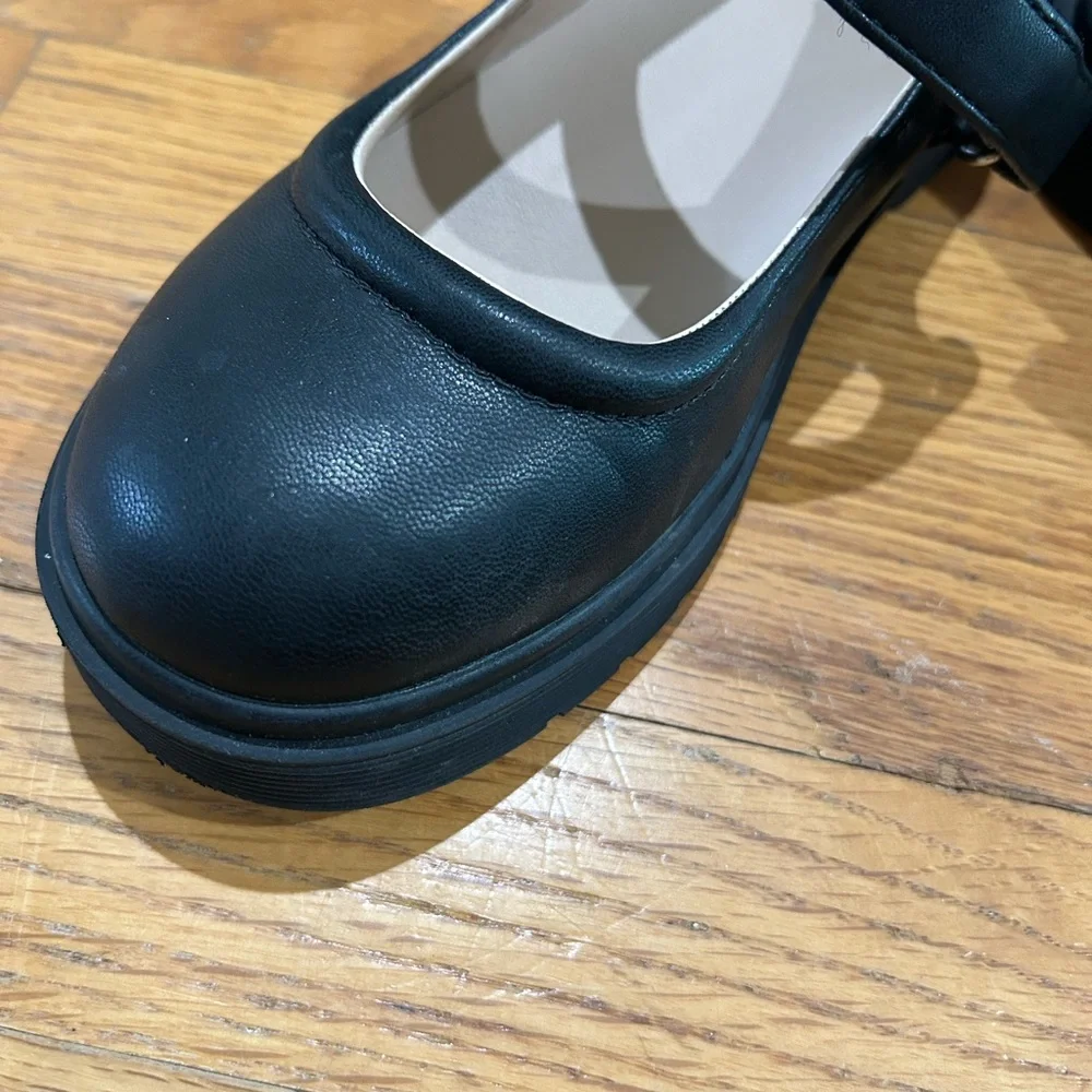 Place Classic Black Kids Dress Shoes